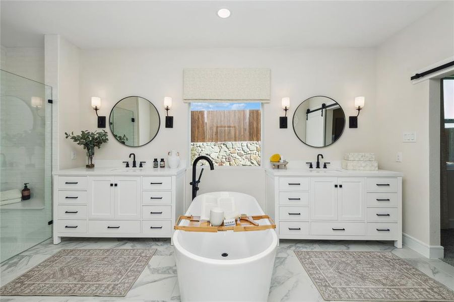 Furnished interior view inside a new home in Elevon, Lavon (Image 6).