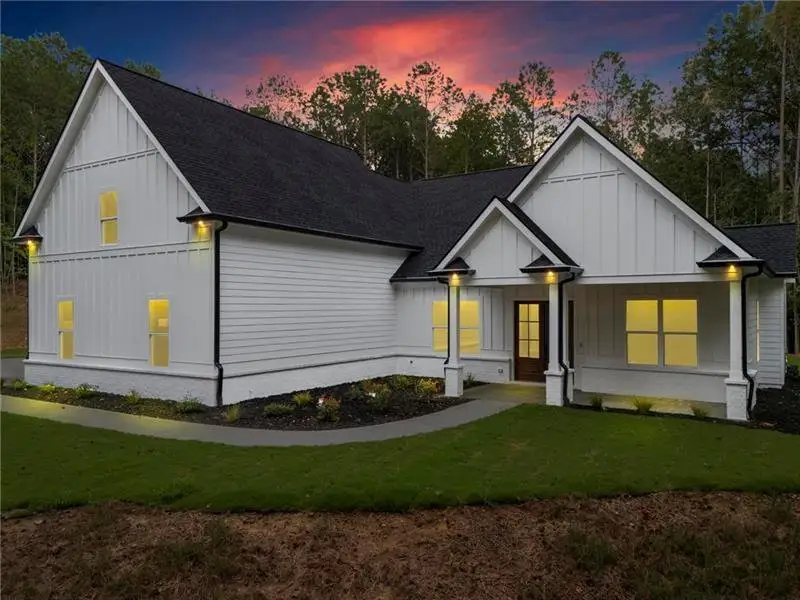 Front exterior of a new home in , Jasper, GA, highlighting curb appeal (Image 2). Front exterior of a new home in , Jasper, GA, highlighting curb appeal (Image 2).