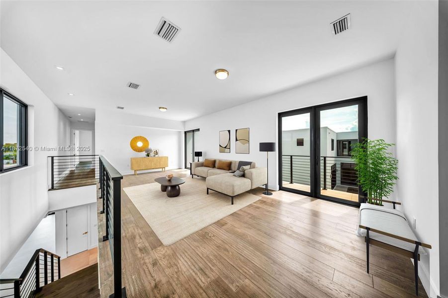 Furnished interior view inside a new home in , Weston (Image 10).