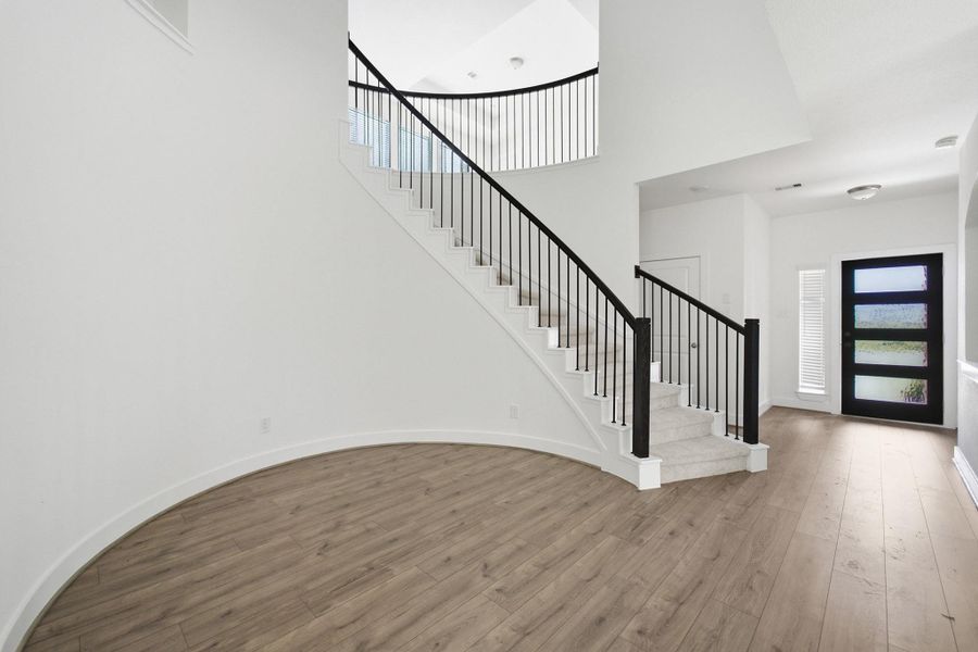 Spacious, unfurnished interior of a new home in Sundance Cove, Crosby (Image 22). Spacious, unfurnished interior of a new home in Sundance Cove, Crosby (Image 22).