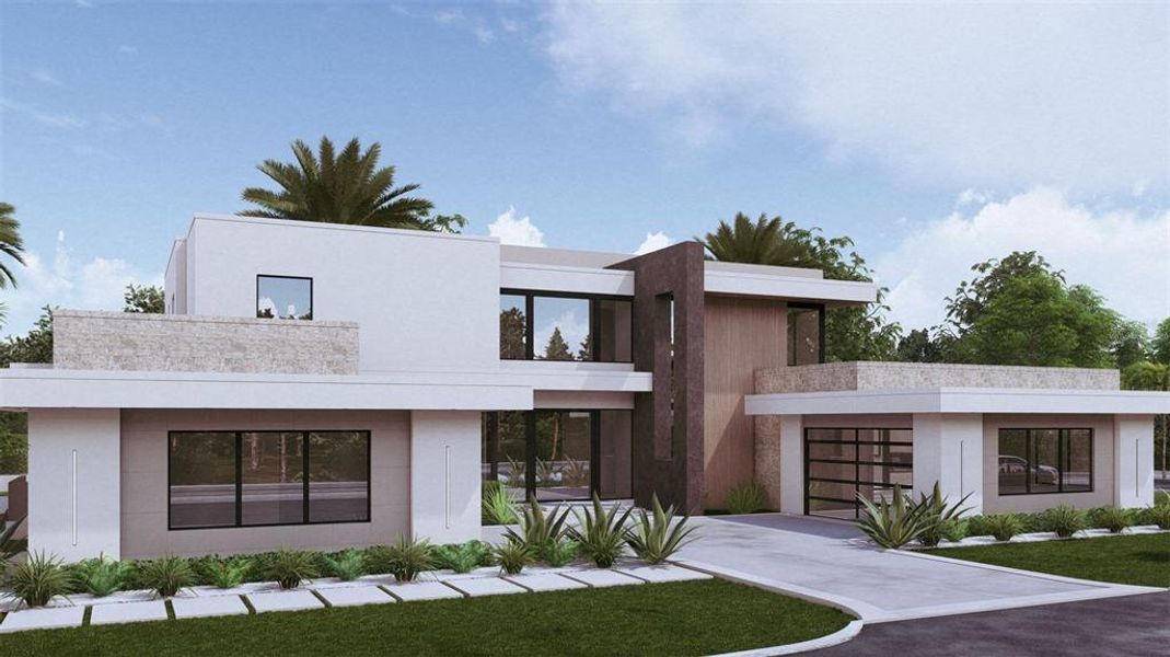 Front exterior of a new home in , Orlando, FL, highlighting curb appeal (Image 1). Front exterior of a new home in , Orlando, FL, highlighting curb appeal (Image 1).