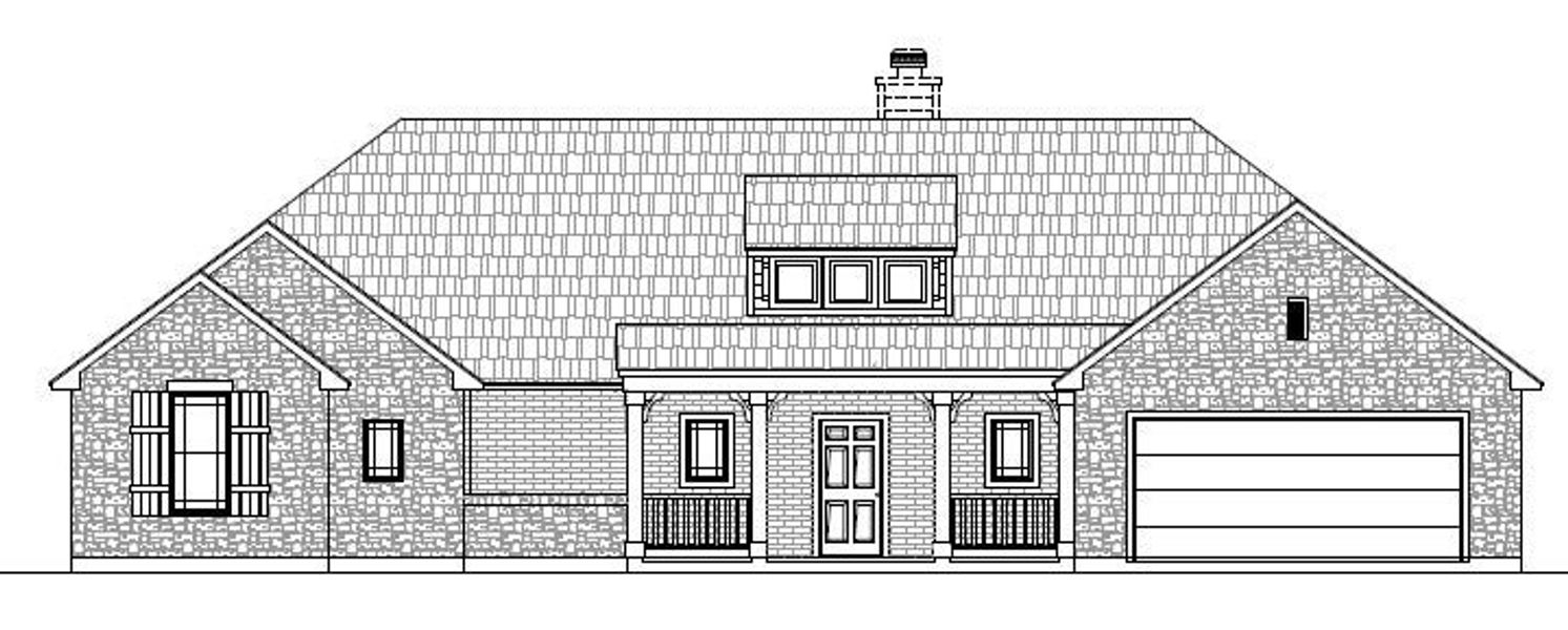 Madison Floorplan - Elevation CE Madison Floorplan - Elevation CE