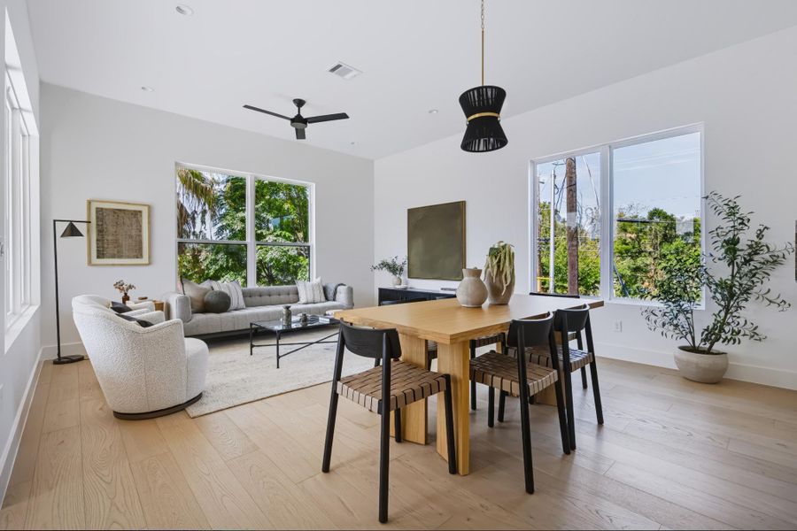 Furnished interior view inside a new home in , Austin (Image 14).