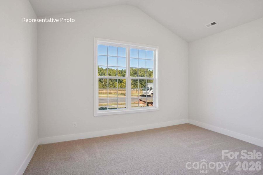 Spacious, unfurnished interior of a new home in Sanctuary at Southgate, Indian Trail (Image 34).