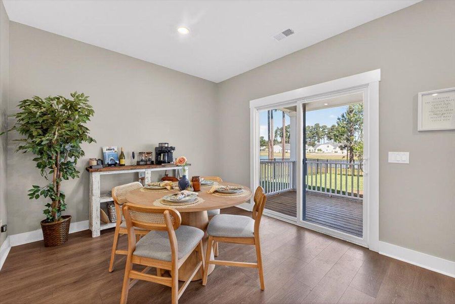 Furnished interior view inside a new home in , Summerville (Image 32).
