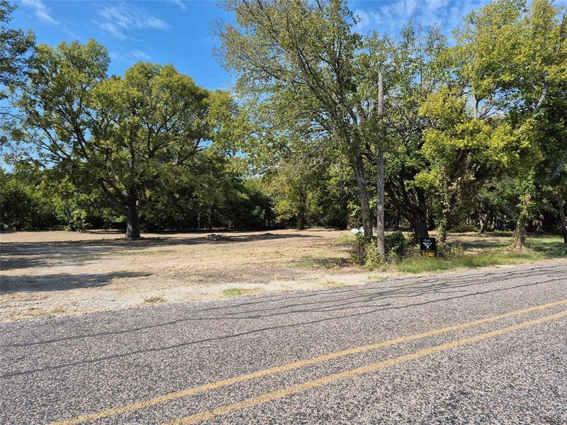 View of asphalt road View of asphalt road