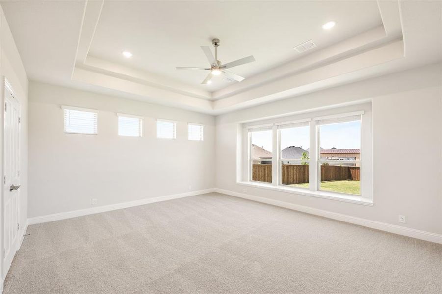 Spacious, unfurnished interior of a new home in Wildcat Ridge, Godley (Image 32). Spacious, unfurnished interior of a new home in Wildcat Ridge, Godley (Image 32).