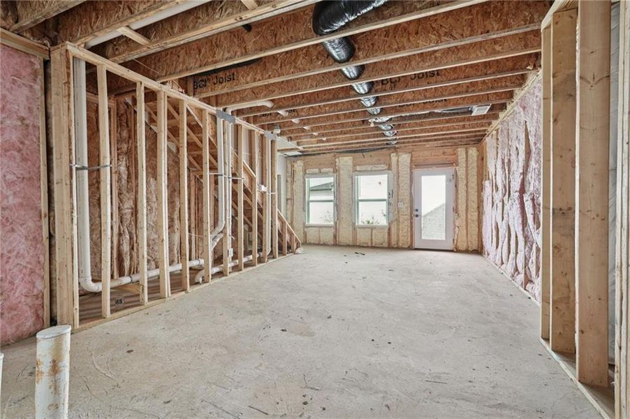 In-progress construction of a new home in Hemingway - Reserve Series, Cumming, GA (Image 45).