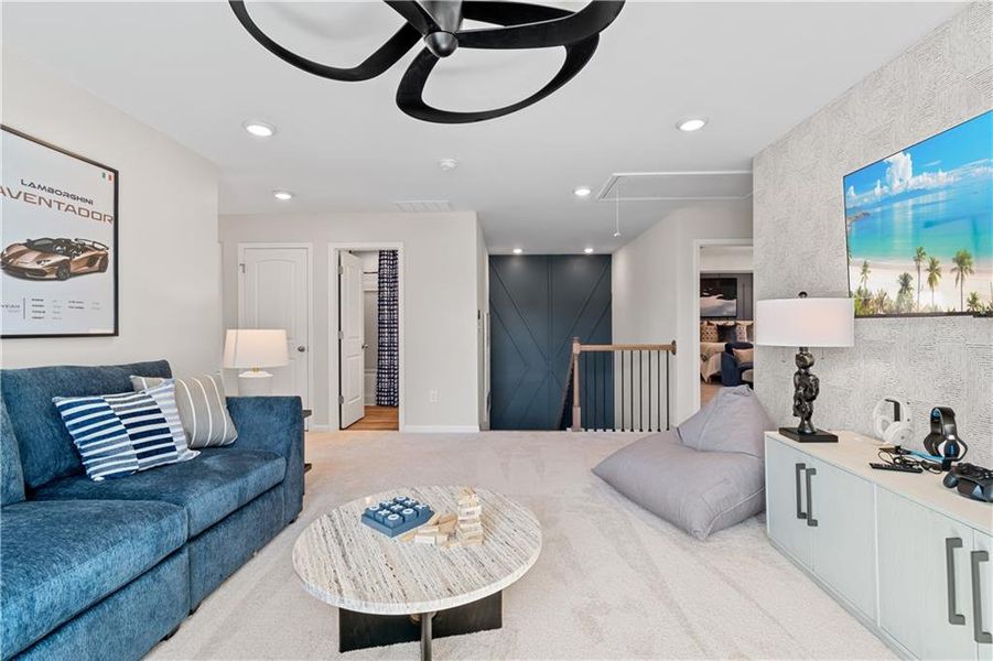 Furnished interior view inside a new home in Bowers Farm, McDonough (Image 18).