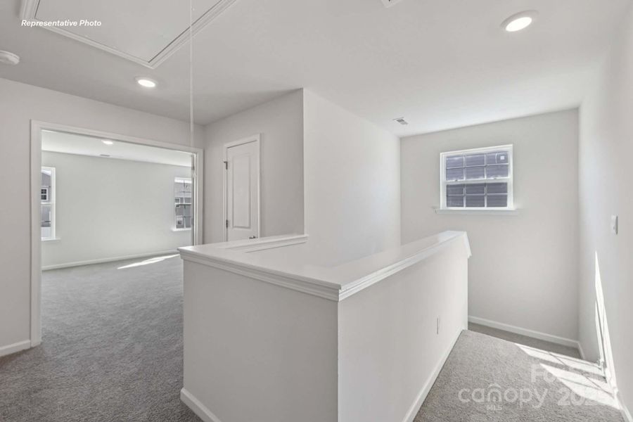 Furnished interior view inside a new home in The Falls at Newton, Newton (Image 5). Furnished interior view inside a new home in The Falls at Newton, Newton (Image 5).