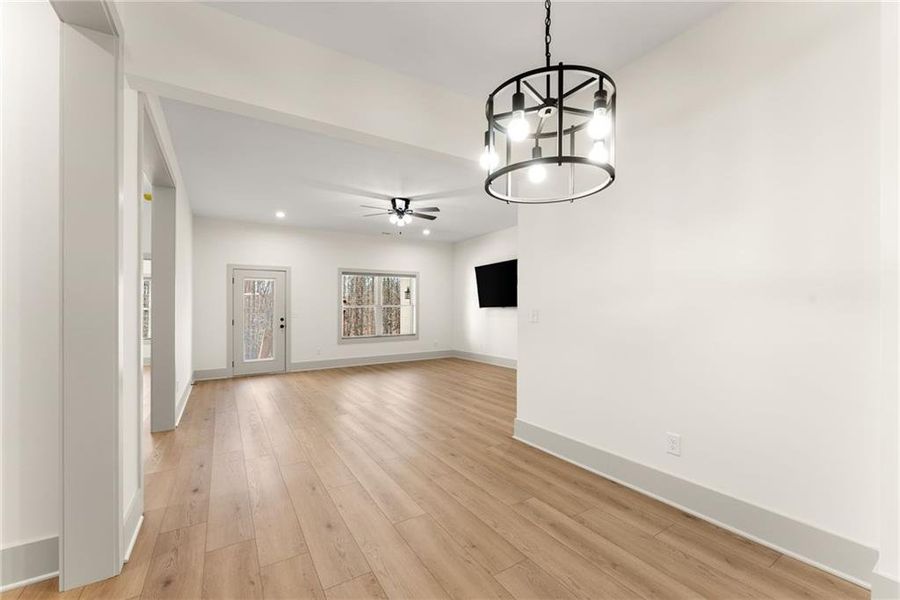 Spacious, unfurnished interior of a new home in , Cleveland (Image 66).