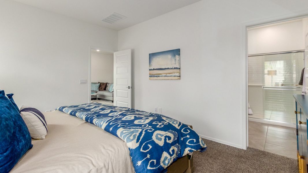 Furnished interior view inside a new home in Blackhawk, Tucson (Image 17). Furnished interior view inside a new home in Blackhawk, Tucson (Image 17).