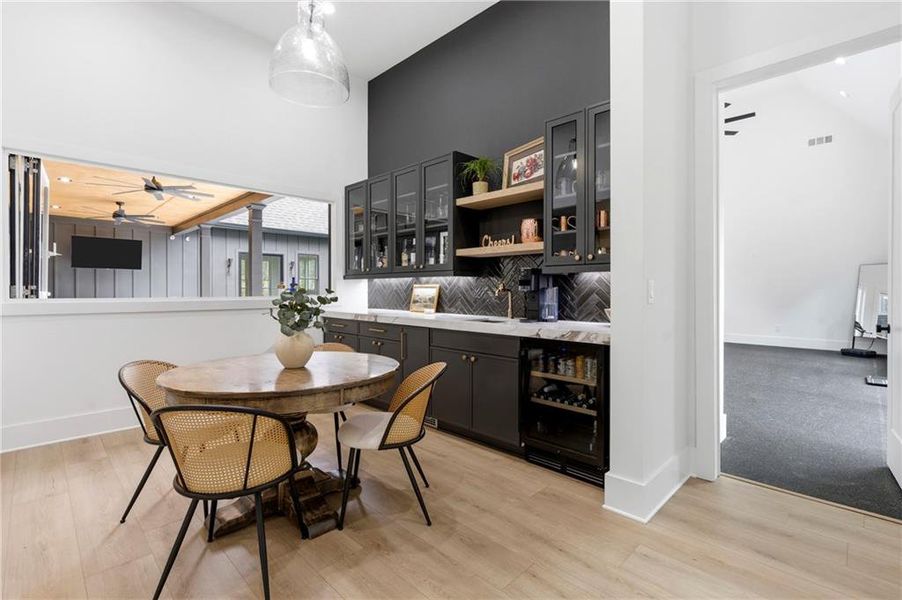 Furnished interior view inside a new home in , Dacula (Image 55).