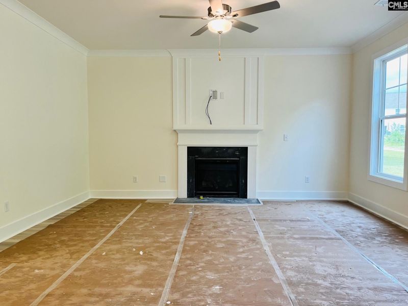 In-progress construction of a new home in Blythewood Farms, Blythewood, SC (Image 45).