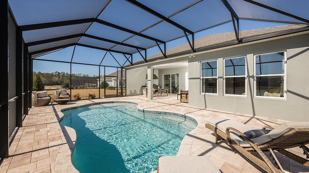 Representative exterior details of a home built from the Lazio II by Taylor Morrison in Westview Community Group Page, Kissimmee (Image 26).