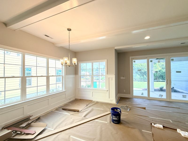 In-progress construction of a new home in Riverside Cove, Wilmington, NC (Image 12). In-progress construction of a new home in Riverside Cove, Wilmington, NC (Image 12).