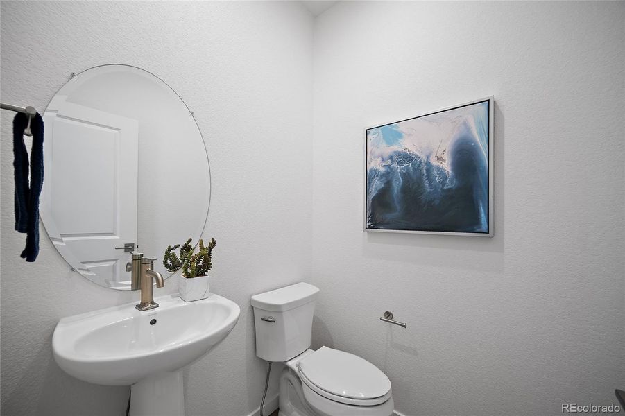 Furnished interior view inside a new home in The Commons at Victory Ridge, Colorado Springs (Image 6).