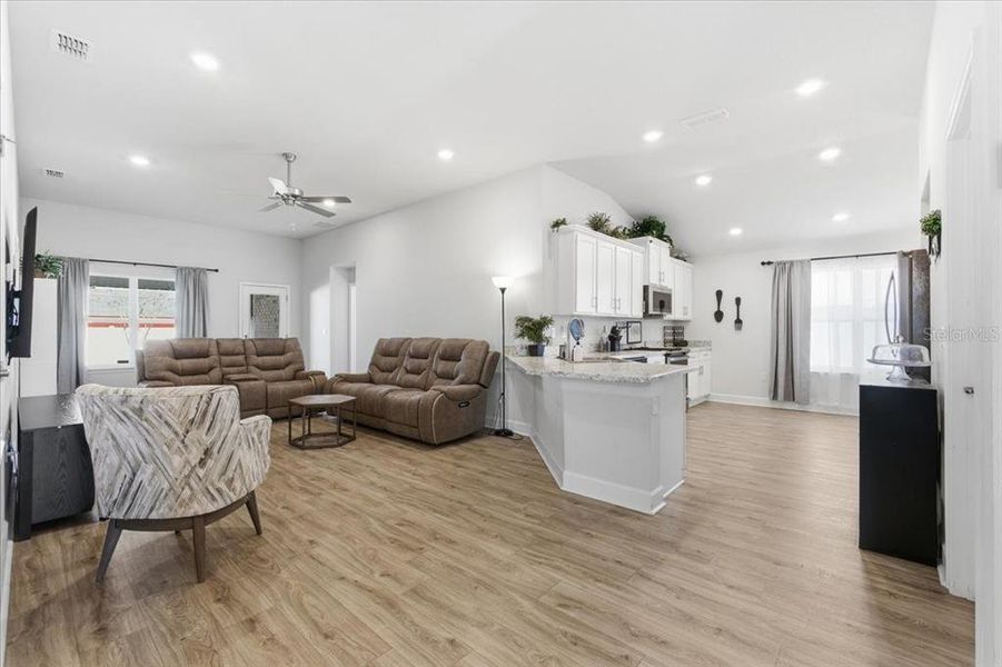 Furnished interior view inside a new home in , Palm Coast (Image 8). Furnished interior view inside a new home in , Palm Coast (Image 8).