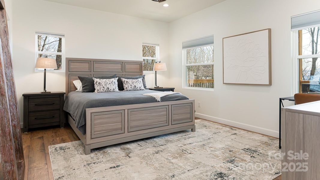 Furnished interior view inside a new home in , Waynesville (Image 8).