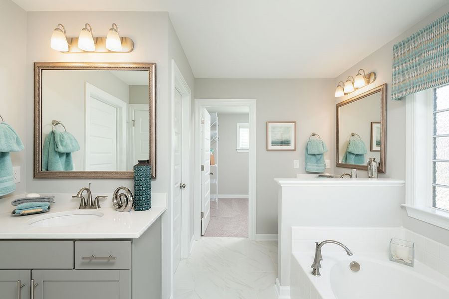 Furnished interior view inside a new home in Bluefield, Lexington (Image 11).