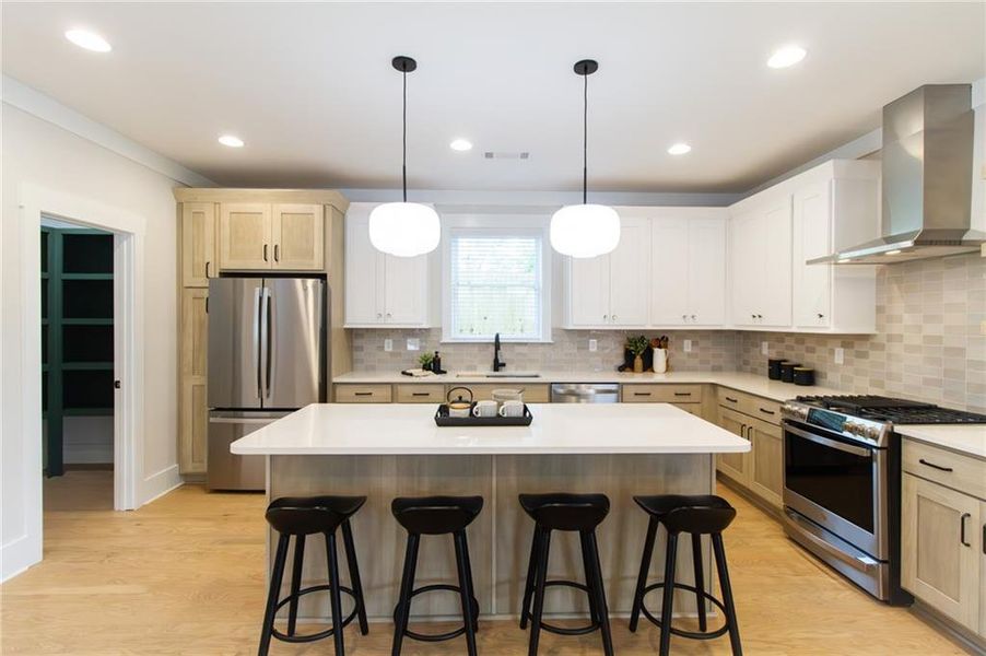 Furnished interior view inside a new home in , Scottdale (Image 25). Furnished interior view inside a new home in , Scottdale (Image 25).