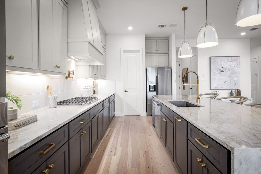 Representative furnished interior of a home built from the Gillett by Pulte Homes in Kuempel Farms, Pflugerville (Image 61).