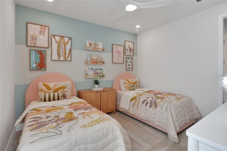 Furnished interior view inside a new home in Angeline, Land O' Lakes (Image 65).