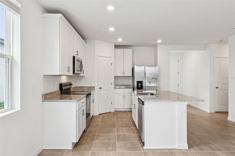 Furnished interior view inside a new home in Hamilton Bluff - Signature Series, Lake Hamilton (Image 6).