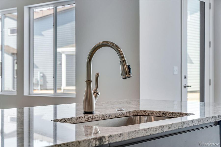 Furnished interior view inside a new home in Medley at Reunion Ridge, Commerce City (Image 6).