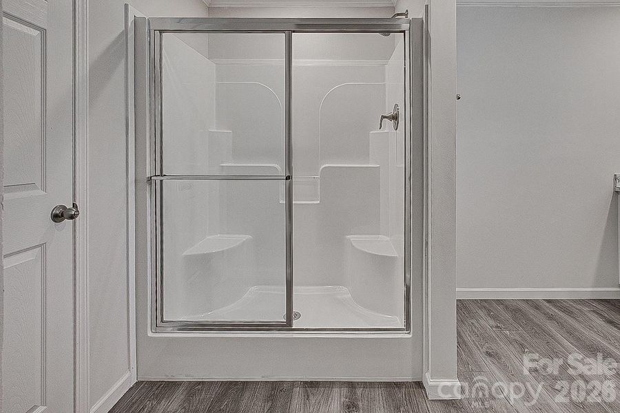Primary shower Primary shower