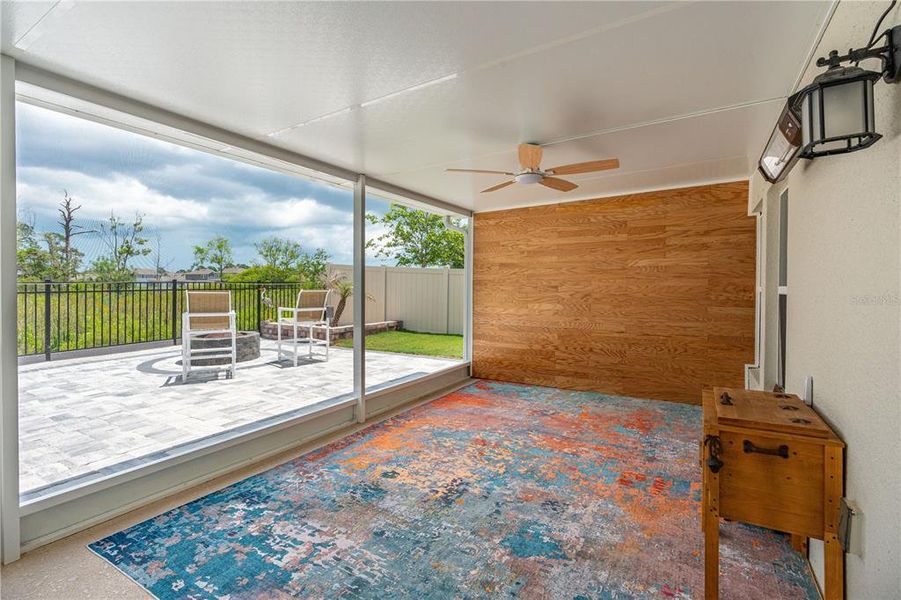 Exterior details and patio area of a home in The Parks at Edgewater, Edgewater (Image 22).