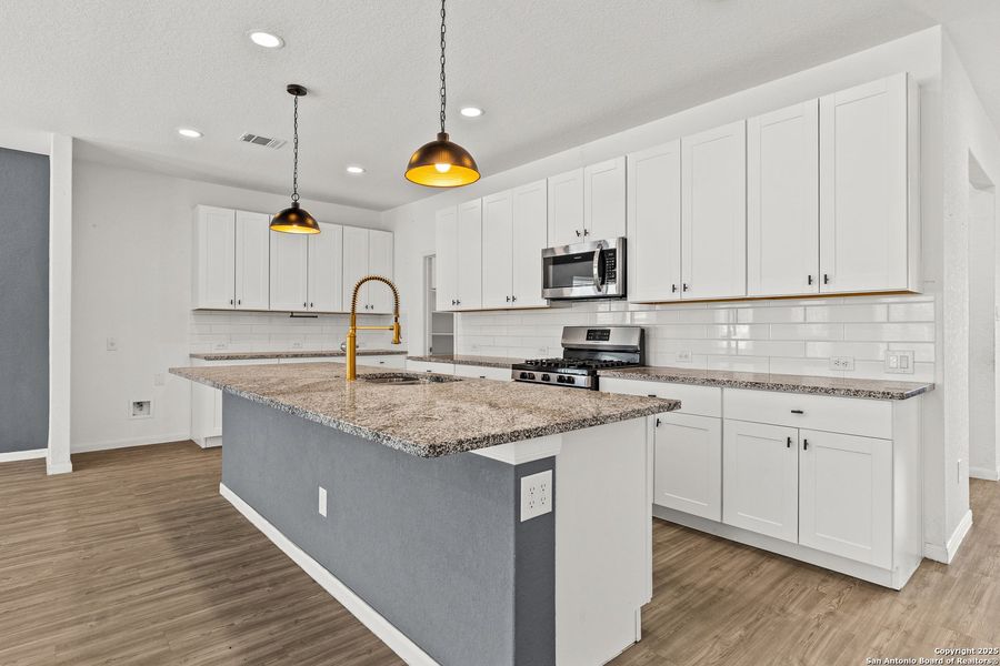 Furnished interior view inside a new home in , Bulverde (Image 6).