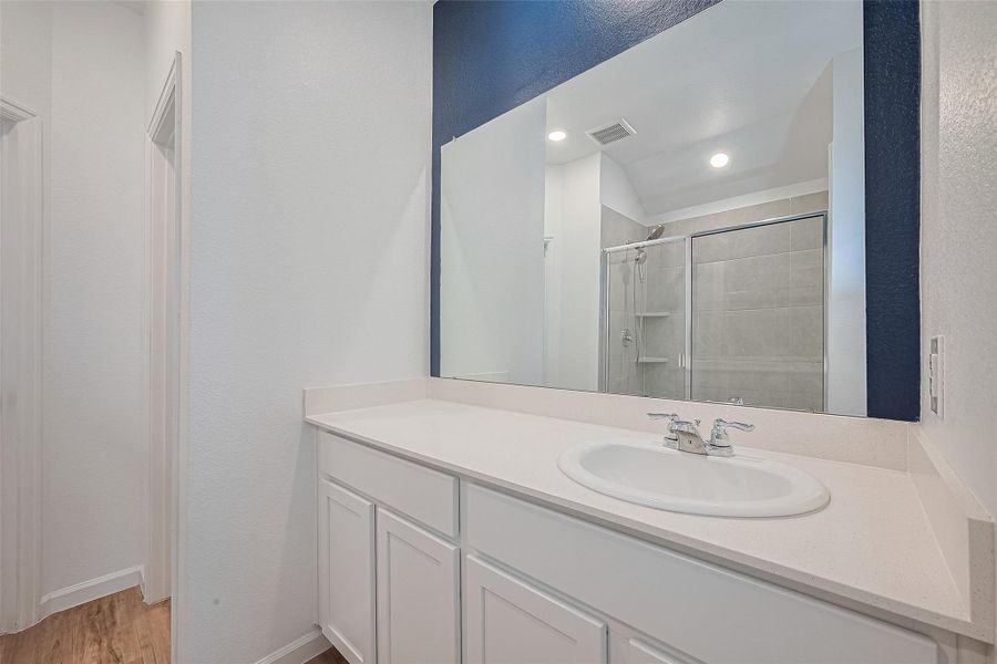 Furnished interior view inside a new home in Tavola: Gulf Coast Collection, New Caney (Image 32). Furnished interior view inside a new home in Tavola: Gulf Coast Collection, New Caney (Image 32).