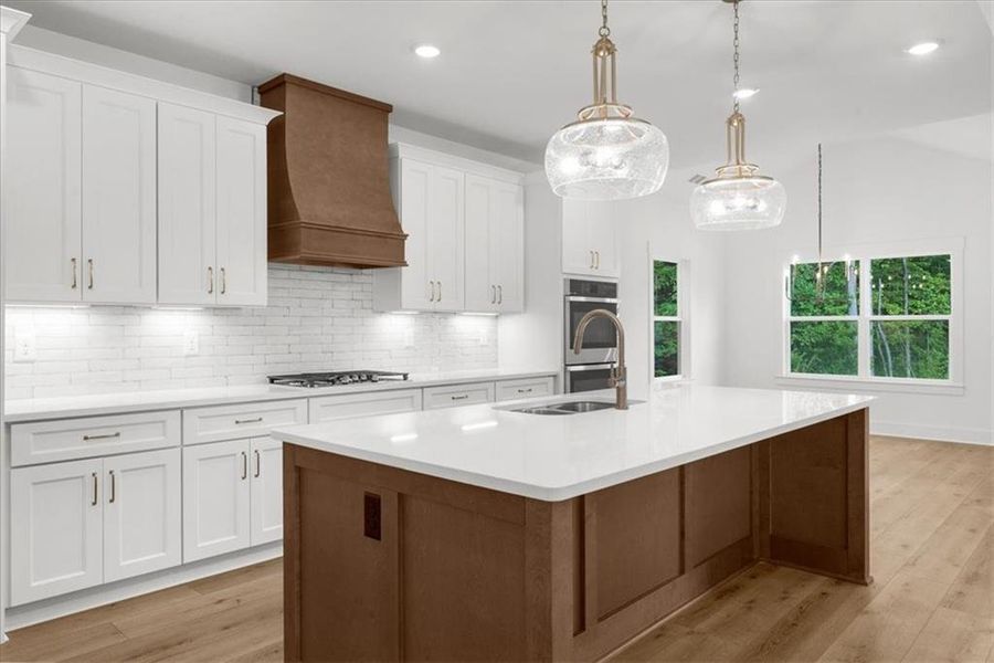 Furnished interior view inside a new home in , Sugar Hill (Image 8). Furnished interior view inside a new home in , Sugar Hill (Image 8).