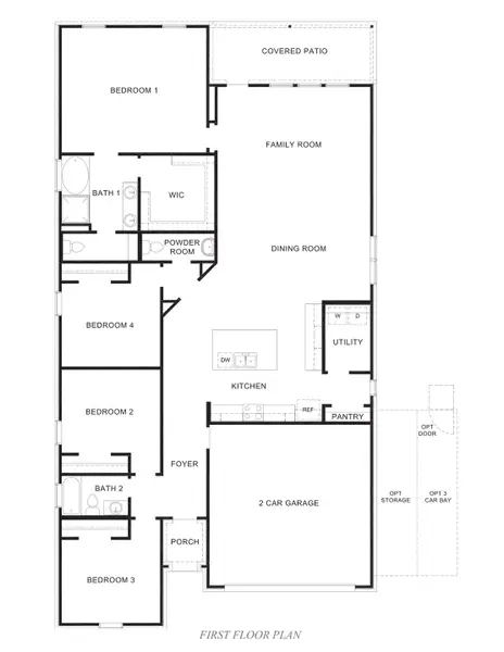 2D floor plan layout of this home in Silverthorne, Conroe, TX (Image 2). 2D floor plan layout of this home in Silverthorne, Conroe, TX (Image 2).