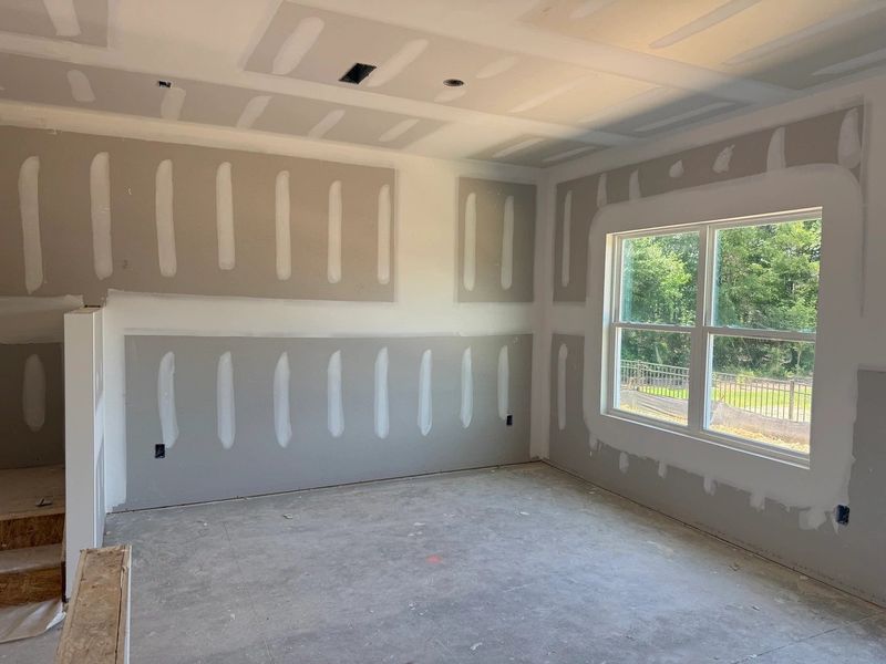 In-progress construction of a new home in Towns at The Point, Rolesville, NC (Image 11).