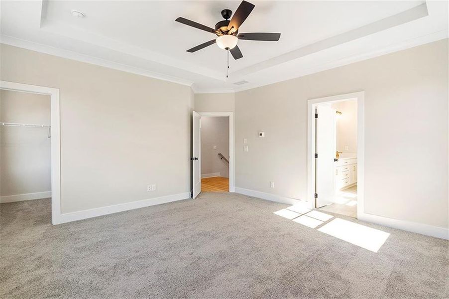 Spacious, unfurnished interior of a new home in Holly Springs Town Center, Holly Springs (Image 21).