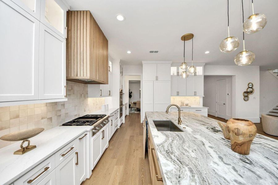 Furnished interior view inside a new home in , Houston (Image 32).