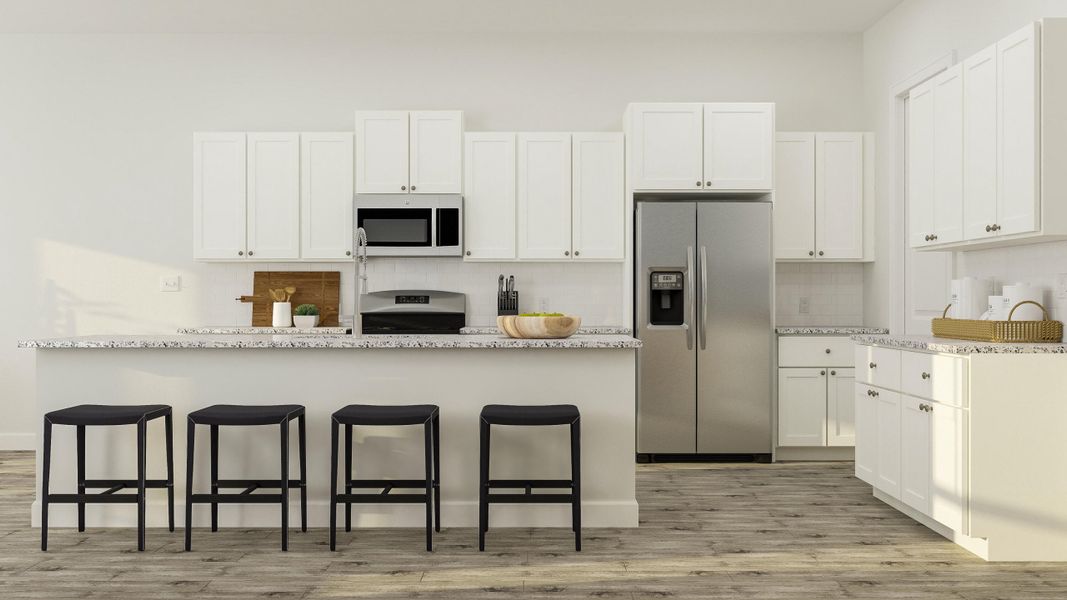 Furnished interior view inside a new home in Horizons at Summers Corner | 55+, Summerville (Image 9).