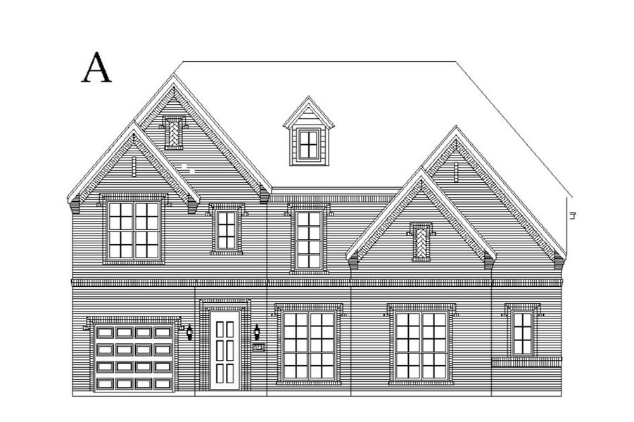 Representative rendering of the exterior for the Portsmouth by Windsor Homes (Image 5).