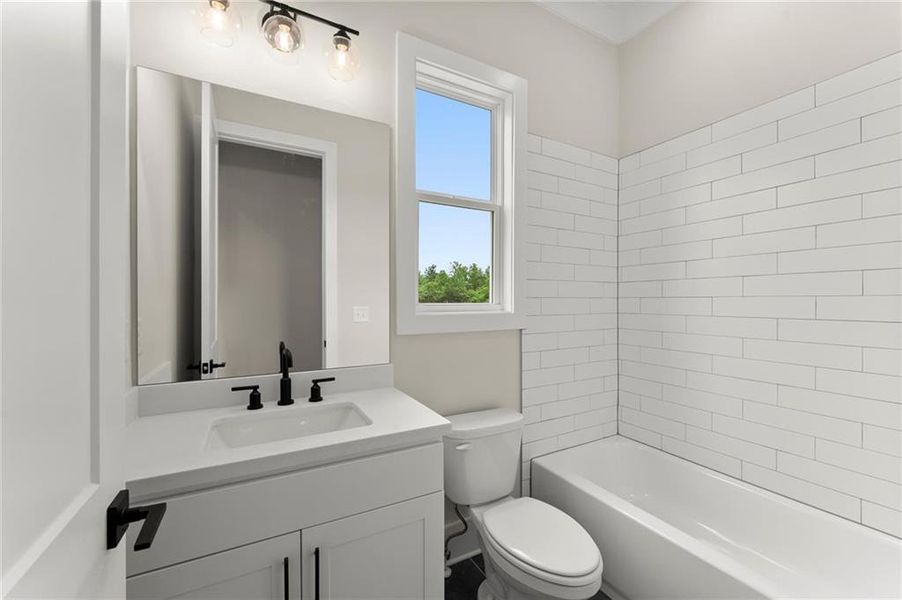 Furnished interior view inside a new home in West Town, Atlanta (Image 5). Furnished interior view inside a new home in West Town, Atlanta (Image 5).