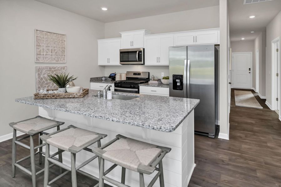 Furnished interior view inside a new home in Mulberry Landing, Orangeburg (Image 24).