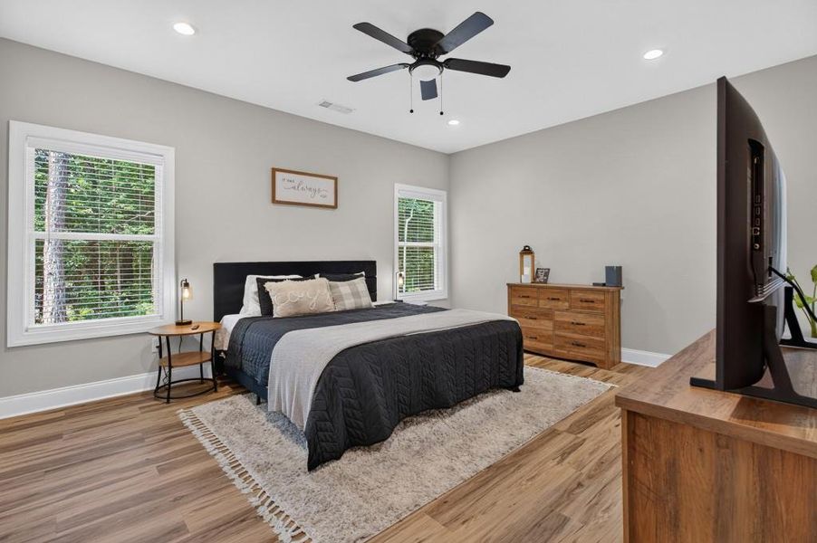 Furnished interior view inside a new home in , Monticello (Image 11).