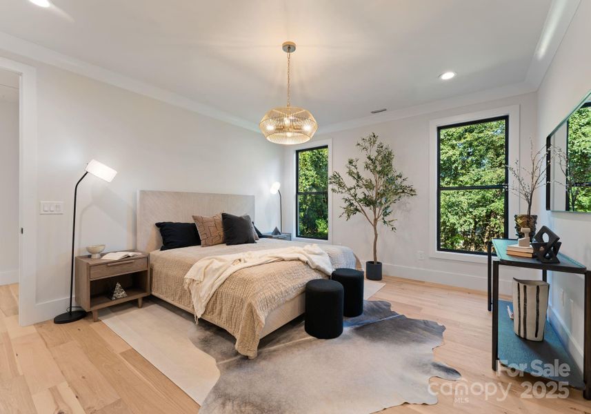 Furnished interior view inside a new home in , Charlotte (Image 34). Furnished interior view inside a new home in , Charlotte (Image 34).