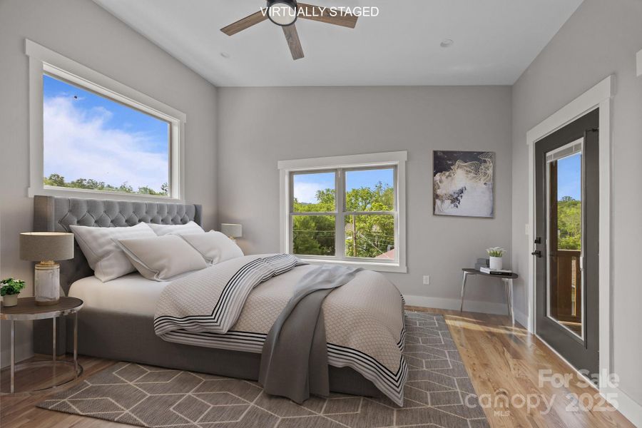 Furnished interior view inside a new home in , Asheville (Image 5). Furnished interior view inside a new home in , Asheville (Image 5).