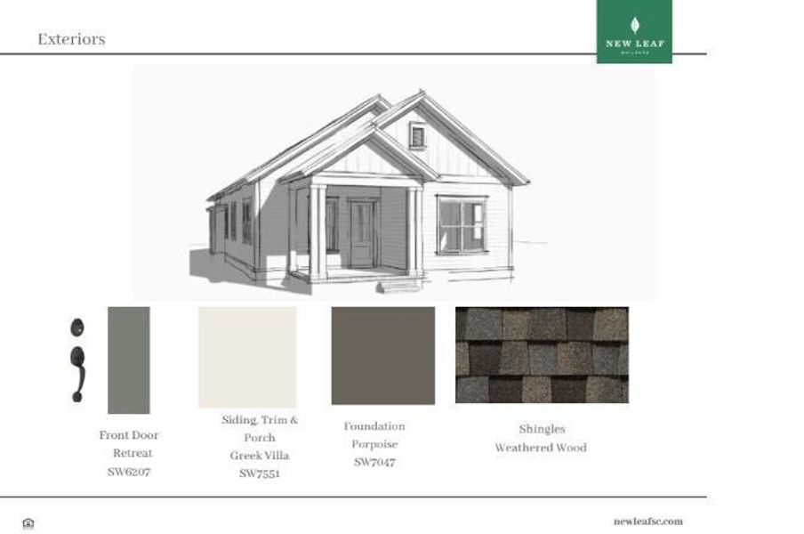 Sample of building materials used in homes in , Summerville (Image 20).