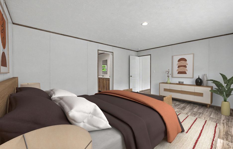 Furnished interior view inside a new home in , Ridgeville (Image 13).