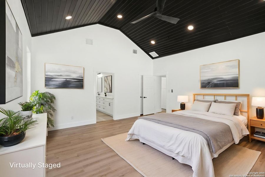 Furnished interior view inside a new home in , Canyon Lake (Image 25). Furnished interior view inside a new home in , Canyon Lake (Image 25).