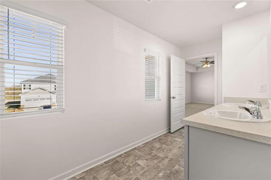 Spacious, unfurnished interior of a new home in Jackson Landing, Jefferson (Image 41).