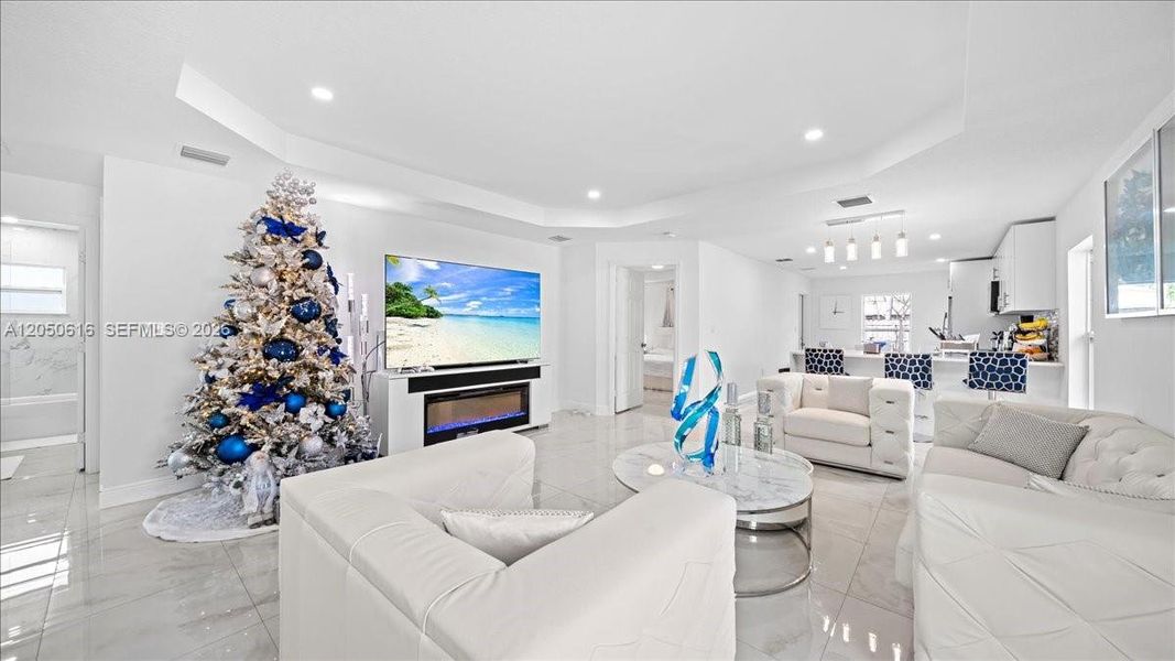 Furnished interior view inside a new home in , West Palm Beach (Image 30).